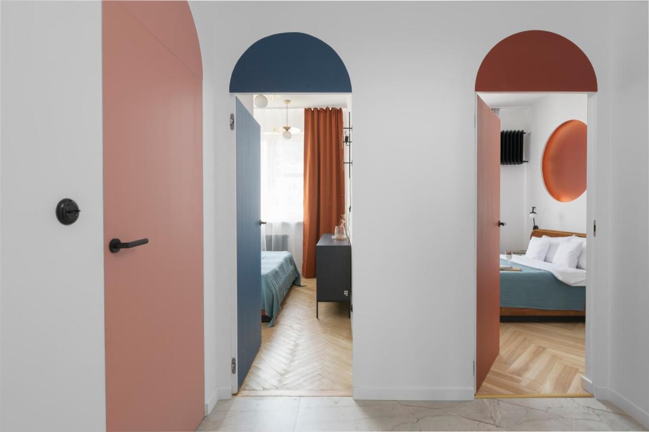 Oomph Warsaw Central Stylish Vintage Apartment Bagian luar foto